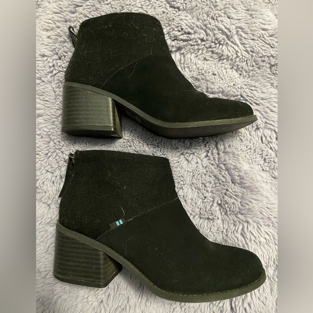 TOMS Black Boots